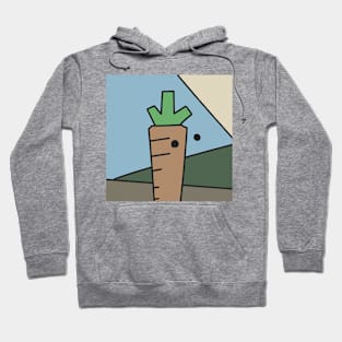 Abstract Carrot Hoodie